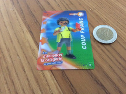 Carte Playmobil 2021 Geobra "N°15 - COUP FRANC" (football) 3D - Other & Unclassified