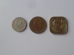 Vintage ! Lot Of 3 Pcs. 1962-1966 Mixed Suriname Coin (#116) - Suriname 1975 - ...