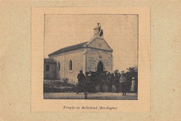 CPA 24 TEMPLE DE BELLEFOND (cpa Rare - Other & Unclassified