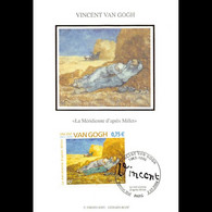 CM Soie - Tableau Vincent Van Gogh, La Méridienne - 2/7/2004 Paris - 2000-09