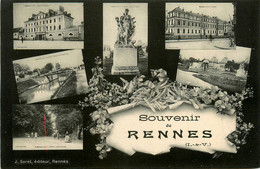 Rennes * Souvenir De La Commune * Multivues - Redon