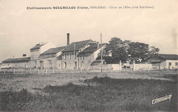 CPA 24 BERGERAC ETABLISSEMENT BOUCHILLOU FRERES USINE DE L'ALBA COTE SUD OUEST - Bergerac