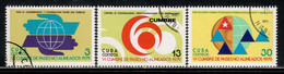 Cuba 1979 Mi# 2391-2393 Used - 6th Summit Meeting Of Non-Aligned Countries - Used Stamps
