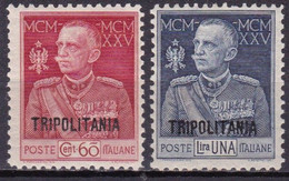 Tripolitania - Giubileo Del Re 23/24 MNH - Tripolitaine