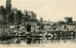 Vitré * Les Lavandières Sur Les Bords De La Vilaine * Lavoir Laveuses - Vitre