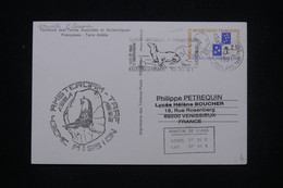 T.A.A.F. - Entier Postal Illustré Pour La France En 1991 - L 99911 - Postwaardestukken