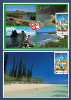 ⭐ Nouvelle Calédonie - Carte Maximum - Premier Jour - FDC - Protection De La Nature - 1983 ⭐ - Tarjetas – Máxima