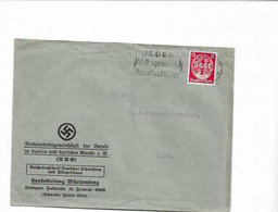 Brief Aus Stuttgart 1934 - Storia Postale