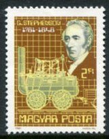 HUNGARY 1981 Stephenson's Steam Locomotive Bicentenary  MNH / **.  Michel 3502 - Ungebraucht