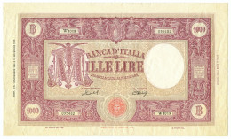 1000 LIRE BARBETTI GRANDE M MEDUSA BI REPUBBLICA ITALIANA 14/11/1950 BB+ - Autres & Non Classés