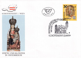 A8426- ERSTTAG, THE SCHOTTENSTIFT OF VIENNA ,REPUBLIK OESTERREICH 1994 WIEN USED STAMP ON COVER - Covers & Documents