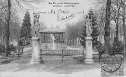 Au Pays Du Champagne - EPERNAY Illustré - Les Promenades - Kiosque - Précurseur - Champagne - Ardenne