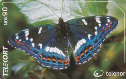 Norway, N209, Ospesommerfugl / Poplar Admiral, Butterfly,  2 Scans. - Vlinders