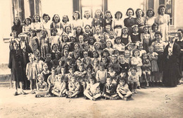 CPA 26 CARTE PHOTO ECOLE DE CHABEUIL 1945 46 - Otros & Sin Clasificación