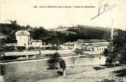 St Léonard * Usine Du Naqueteau * Cheminée - Saint Leonard De Noblat