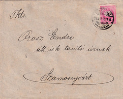 A8481- LETTER  TO SZAMOS-UJVAR CLUJ ROMANIA STAMP ON COVER 1895 MAGYAR POSTA USED - Lettres & Documents