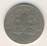 KENYA 1966: 1 Shilling, KM 5 - Kenya