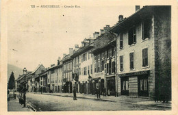 Aiguebelle * La Grande Rue * Restaurant Café Du Centre * Café Des Alpes - Aiguebelle
