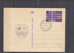 NAZIONI UNITE - Interi Postali - Musée Philatelic Des Nationes Unies - Covers & Documents