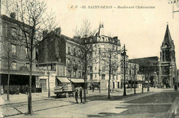 St Denis * Le Boulevard Châteaudun * Commerces Magasins - Saint Denis