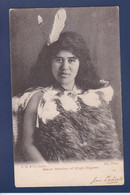 CPA Nouvelle Zélande Maori Type Ethnic Circulé Femme Woman - Nouvelle-Zélande