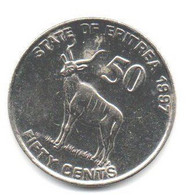 1997 - Eritrea 50 Cents - Eritrea