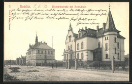 AK Rochlitz, Bismarckstrasse Mit Realschule - Rochlitz