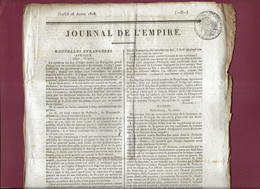 110621A - Document NAPOLEON Ier JOURNAL DE L'EMPIRE 28 Avril 1808 Nouvelles AFRIQUE RUSSIE DANEMARK PORTUGAL - 1800 - 1849