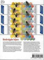 HOLANDA /NETHERSLAND /PAISES BAJOS /NEDERLAND-EUROPA 2021 -ENDANGERED NATIONAL WILDLIFE"-  SHEET Of The 3 SETS  Mint - 2021