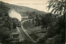 Brussieu * Viaduc De La Patte * Passage D'un Train * Ligne Chemin De Fer Du Rhône - Other & Unclassified