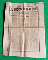Ponte De Sor - Jornal A Mocidade Nº 335, 27 De Outubro De 1940 - Imprensa. Portalegre. Portugal. - Informaciones Generales