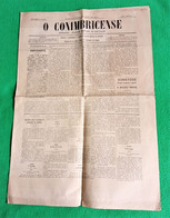 Coimbra - Jornal O Conibricense Nº 6230, 31 De Agosto De 1907 - Imprensa - Portugal - General Issues