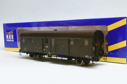 REE - FOURGON DEV 52 SNCF Sud-Est Ep. III Réf. VB-335 Neuf NBO HO 1/87 - Passagierwagen