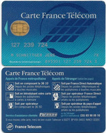 France - PTL - Carte France Telecom Internationale, Chip Bull ISO, 1998, Used - Tipo Pastel