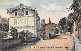 Royat           63         Restaurant  De La Belle Meunière        (voir Scan) - Royat