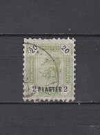 N° 24 TIMBRE LEVANT AUTRICHIEN OBLITERE DE 1890    Cote : 30 € - Usati