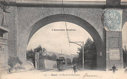 Royat           63         Tramway , Route De Clermont         (voir Scan) - Royat