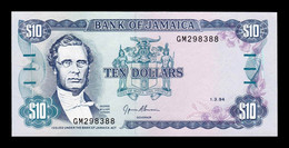 Jamaica 10 Dollars 1994 Pick 71e SC UNC - Jamaique