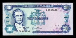 Jamaica 10 Dollars 1994 Pick 71e Capicua Radar SC UNC - Jamaique