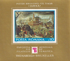 WORLD EXHIBITION OF THEMATIC PHILATELY THEMABELGA BRUXELLES BLOCK 1975 - Andere & Zonder Classificatie