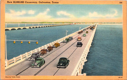 Texas Galvston New $ 2,000,000 Causeway - Galveston