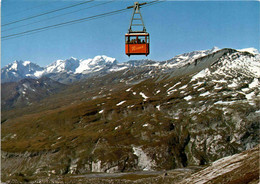 Flims, Luftseilbahn Cassonsgrat Mit Brigelserhörner Und Tödigruppe (5319) - Breil/Brigels