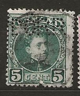 Timbre Espagne Perforé DORR - Used Stamps