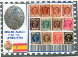 EUROPE:#SPAIN KINGDOM# KING ALPHONSE XIII#CLASSIC#1874>(ESC-260LC-1) (10) - Other & Unclassified