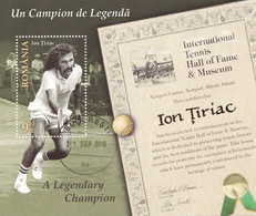 Romania 2015 Tennis Legends - Ion Țiriac (Block) MNH - Neufs