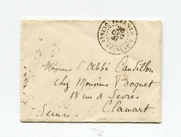 !!! GUINEE, LETTRE DE FARANAH DE 1931, AFFRANCH AU VERSO - Briefe U. Dokumente