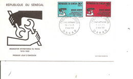 OIT ( FDC Du Sénégal De 1969 à Voir) - OIT