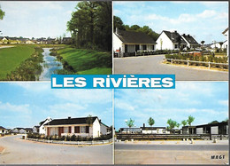 CPA-1970-77-SAVIGNY Le TEMPLE-Les RIVIERES-Ecole Chanteraine-MULTIVUES-Edit Mage-TBE - Savigny Le Temple