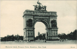 CPA AK Memorial Arch Prospect Park Brooklyn NEW YORK CITY USA (790363) - Brooklyn