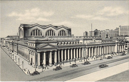 CPA AK Pennsylvania Station NEW YORK CITY USA (790420) - Transportes